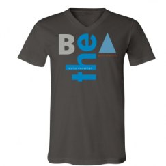 Unisex V-Neck Jersey Tee