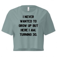 Ladies Festival Cali Crop Top Tee