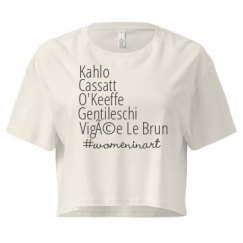 Ladies Festival Cali Crop Top Tee