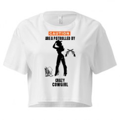 Ladies Festival Cali Crop Top Tee