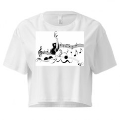 Ladies Festival Cali Crop Top Tee