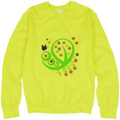 Unisex Neon Crewneck Sweatshirt