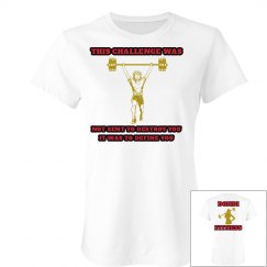 DONDIFITNESS LADIES SLIM TEE