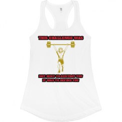 Ladies Slim Fit Racerback Tank Top