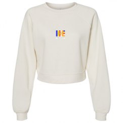 Women's Raglan Pullover Fleece