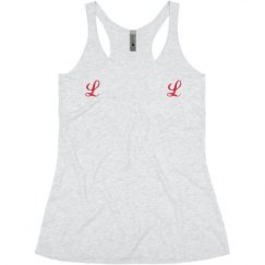 Ladies Slim Fit Super Soft Racerback Triblend Tank