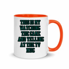 11oz Ceramic Mug with Color Inside