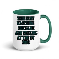 15oz Ceramic Mug with Color Inside