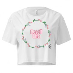 Ladies Festival Cali Crop Top Tee