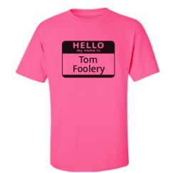 Unisex Ultra Cotton Safety Neon Crewneck Tee