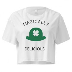 Ladies Festival Cali Crop Top Tee