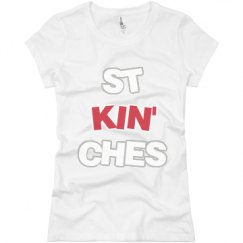 Ladies Slim Fit Basic Promo Jersey Tee