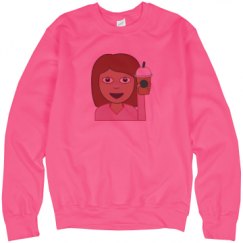 Unisex Neon Crewneck Sweatshirt