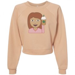 Women's Raglan Pullover Fleece