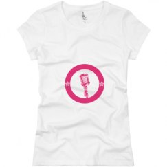 Ladies Slim Fit Basic Promo Jersey Tee