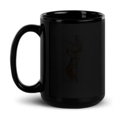 15oz Black Glossy Mug