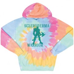 Unisex Tie-Dye Fleece Hoodie