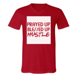 Unisex V-Neck Jersey Tee