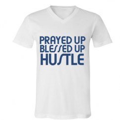 Unisex V-Neck Jersey Tee