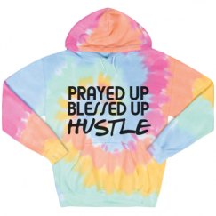 Unisex Tie-Dye Fleece Hoodie