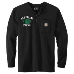 Unisex Carhartt Long Sleeve Henley Tee