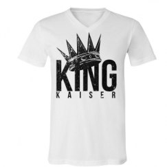 Unisex V-Neck Jersey Tee