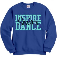 Unisex Film and Foil Crewneck Sweatshirt