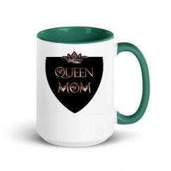 15oz Ceramic Mug with Color Inside