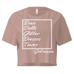 Ladies Festival Cali Crop Top Tee