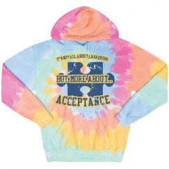 Unisex Tie-Dye Fleece Hoodie