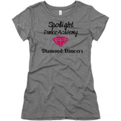 Ladies Slim Fit Super Soft Triblend Tee