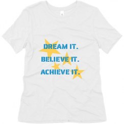 Ladies Relaxed Fit Super Soft Triblend Tee