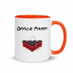 11oz Ceramic Mug with Color Inside