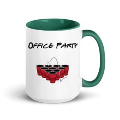 15oz Ceramic Mug with Color Inside