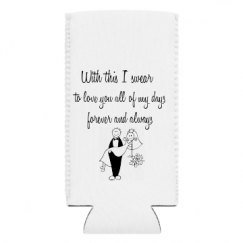 Slim 12 oz Can Cooler