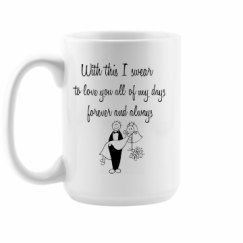 15oz Ceramic Coffee Mug