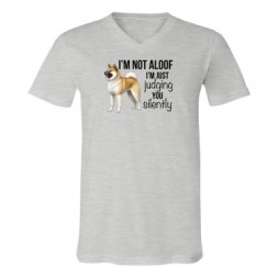 Unisex V-Neck Jersey Tee