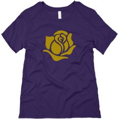 Rose ladies tee