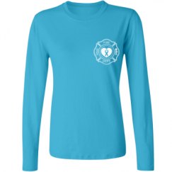 Ladies Relaxed Fit Basic Long Sleeve Tee