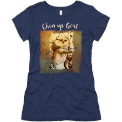 Ladies Slim Fit Super Soft Triblend Tee