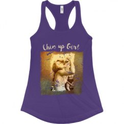 Ladies Slim Fit Racerback Tank Top