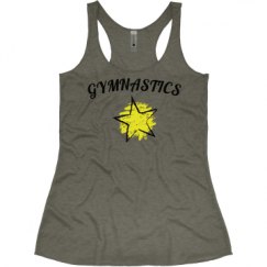 Ladies Slim Fit Super Soft Racerback Triblend Tank
