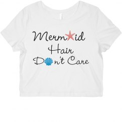 Mermaid Hair Crop Tee
