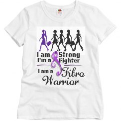 Strong Woman Fibro Warrior Tee