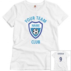 Budget Custom Ladies Soccer Jersey