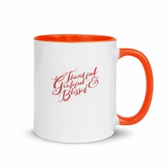 11oz Ceramic Mug with Color Inside