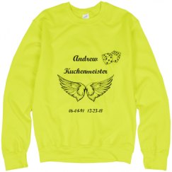 Unisex Neon Crewneck Sweatshirt
