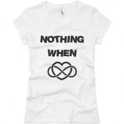 Ladies Slim Fit Basic Promo Jersey Tee