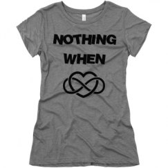 Ladies Slim Fit Super Soft Triblend Tee