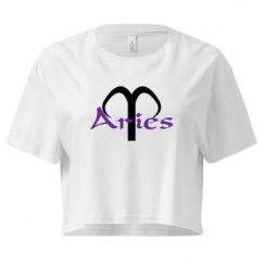 Ladies Festival Cali Crop Top Tee